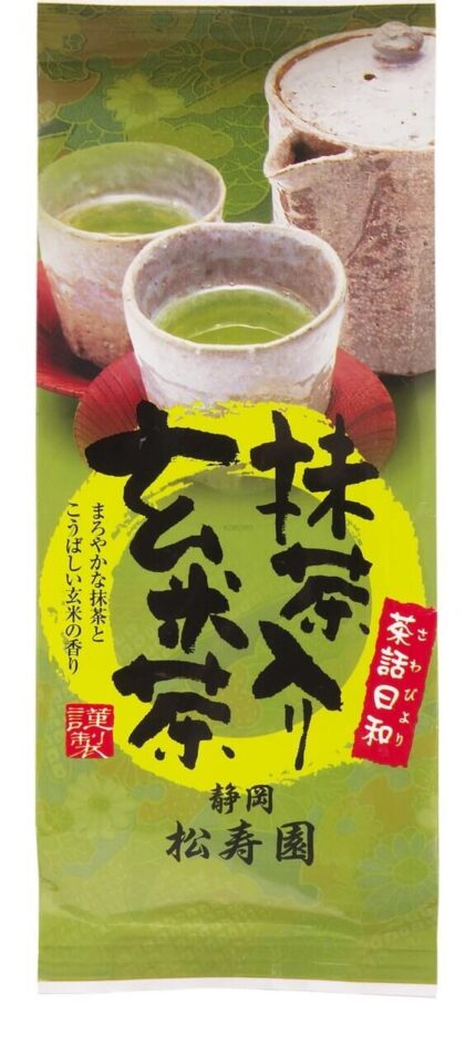Japoniška žalioji arbata Matcha iri Genmaicha - 150 g