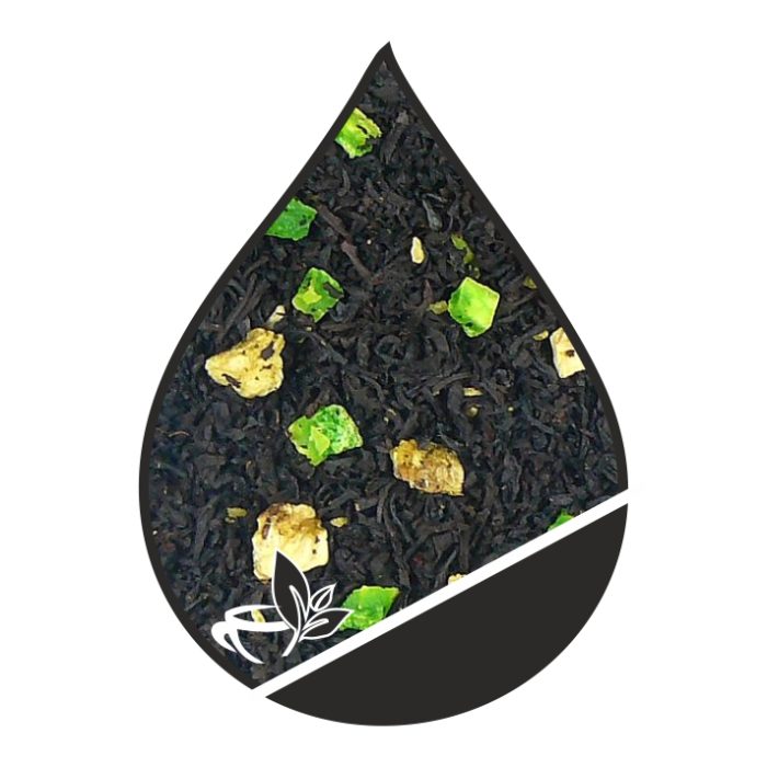 kiwi-black Žalioji arbata Kivi - 50 g - Image 1