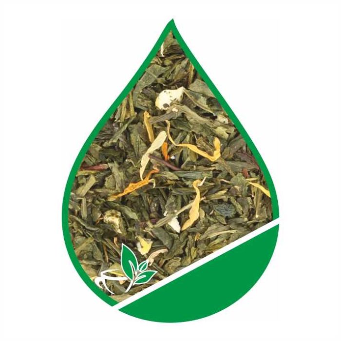 mango-green_optimized Žalioji arbata Mango Tango - 50 g - Image 1