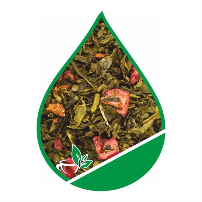 zurawina-truskawka-green_optimized Žalioji arbata Braškių Spanguolių - 50 g - Image 1