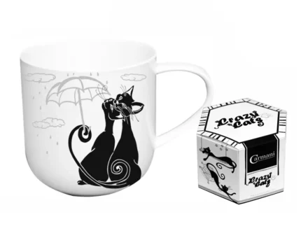 Puodelis Crazy Cat 2-2, 500 ml, 1 vnt.