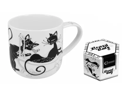 Puodelis Crazy Cat 2-3, 500 ml, 1 vnt.