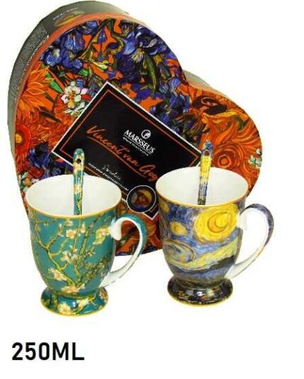 Puodeliai V. van Gogh 2-8, 250 ml, 2 vnt.