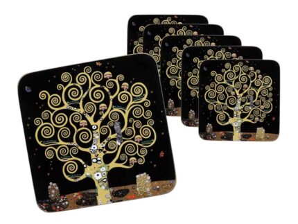 G. Klimt kamštiniai padėkliukai 1-7, 6 vnt.