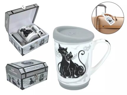 Puodelis Crazy Cat 6-4, 320 ml, 1 vnt.