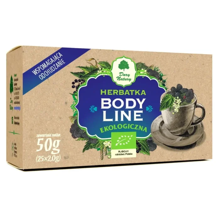 Žolelių arbata Lieknėjimui Body Line Eco, 25x2g - Image 1