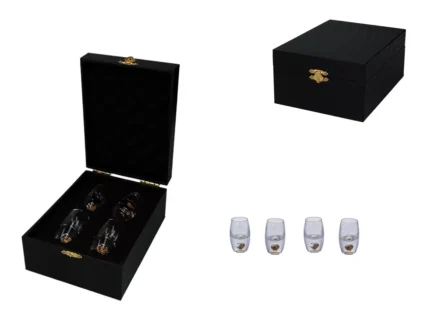 Taurelių rinkinys degtinei, 20ml, 4 vnt.
