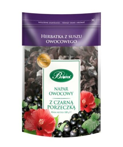 Juodųjų serbentų arbata su kinrožių žiedais - 100 g