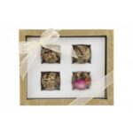 Žydinčios arbatos rinkinys O-3, 4 vnt.