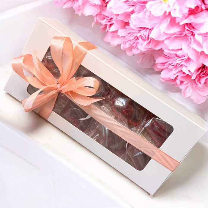 Krištolinių širdelių rinkinys, 8 vnt. - Image 2