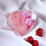 Kakavinė širdelė braškių skonio, 1 vnt.