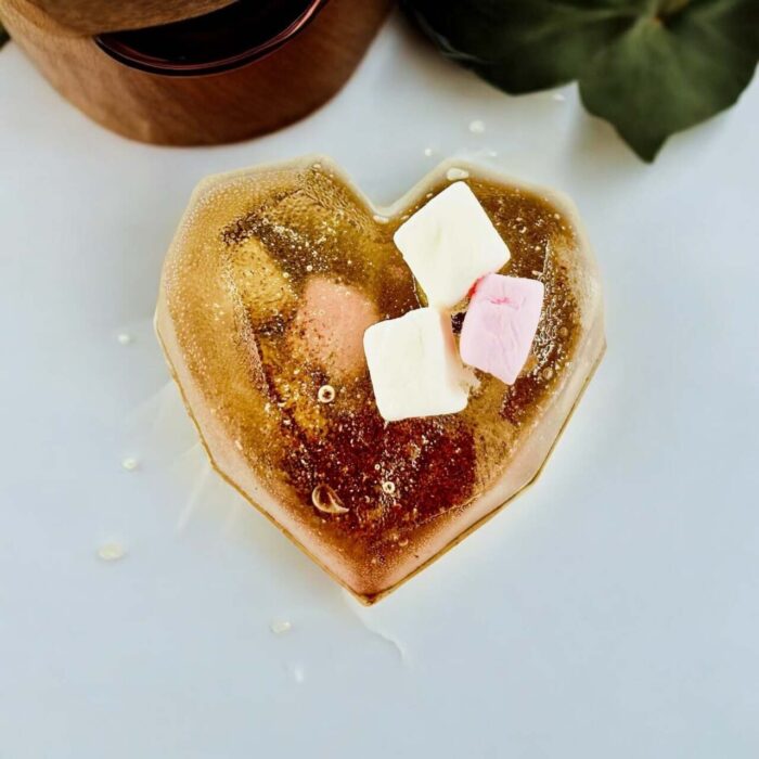 milk-shake-sirdele-kakao Kakavinė širdelė kavos skonio, 1 vnt. - Image 1