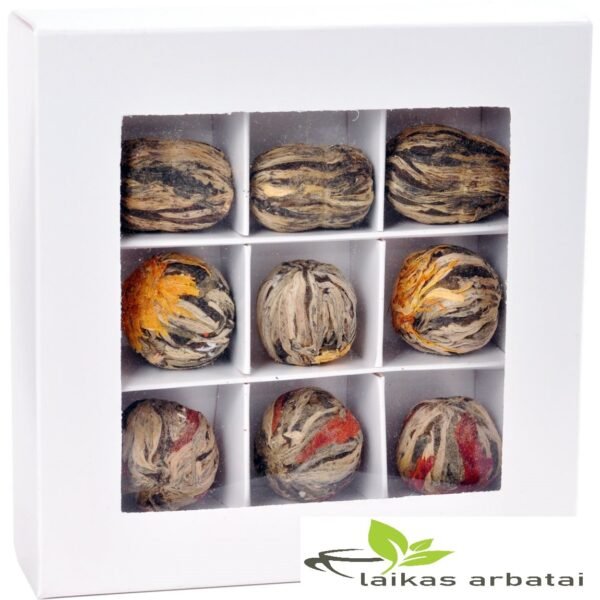 Žydinčios arbatos rinkinys 3, 9 vnt.