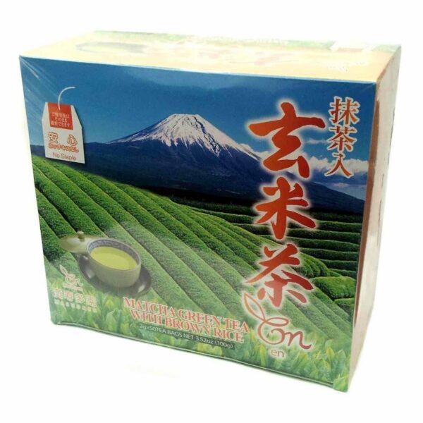 Japoniška arbata Matcha Genmaicha, 50 pakelių