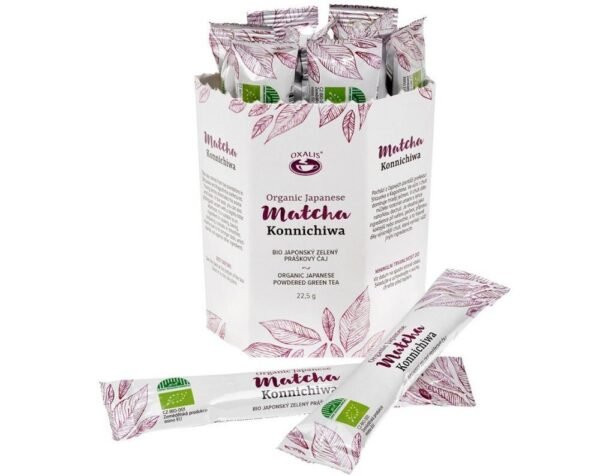 konnichiwa-2.jpg Matcha Konnichiwa organic, 15 vnt. x 1,5g