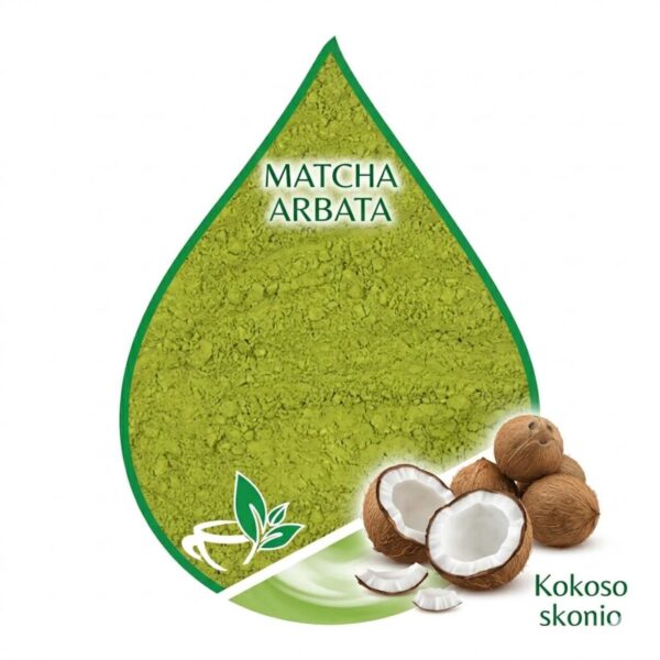 Matcha arbata Kokoso skonio - 100 g