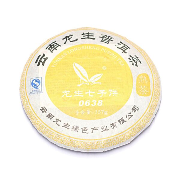 Pu-erh arbata Shu Bing Cha Long Sheng, 357g