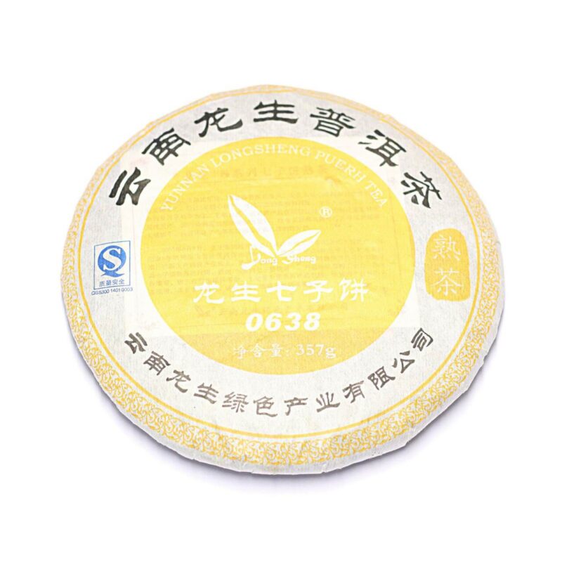 puerh-arbata-Shu-Bing-Cha-LongSheng-2 Pu-erh arbata Shu Bing Cha Long Sheng, 357g