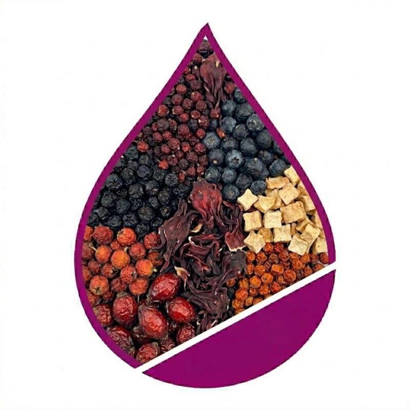 vaisine-arbata-misko-vaisiai Vaisinė arbata Miško vaisiai - 100 g